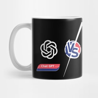 chatgpt vs brain Mug